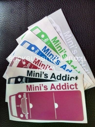 ub Mini's Addict, Day's Addict pochette étui assurance