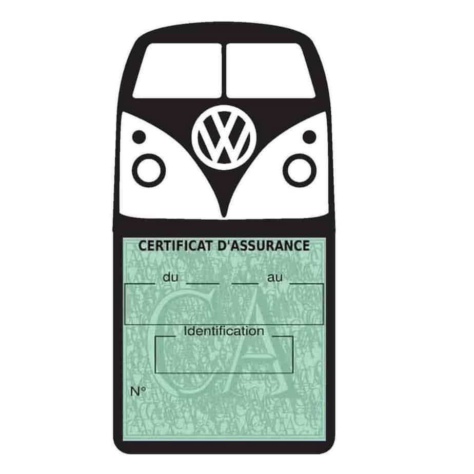 Vignette assurance Volkswagen Kombi T1 Split