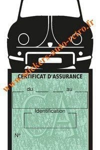 Porte assurance auto Renault Dauphine