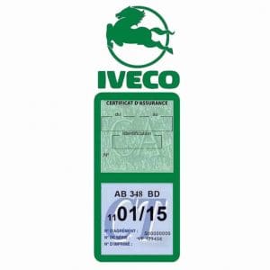 IVECO Vignette Assurance Poids Lourds