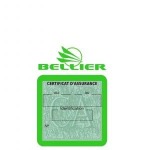 BELLIER VS133 Pochette assurance voiture sans permis