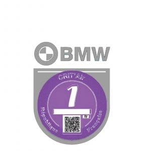 Porte macaron CRIT-BMW VC4 logo