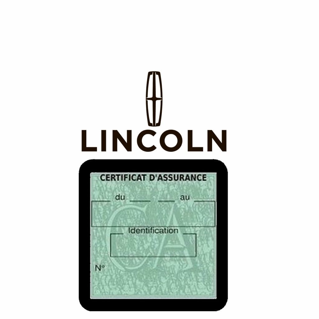 Porte vignette pare-brise voiture LINCOLN VS135
